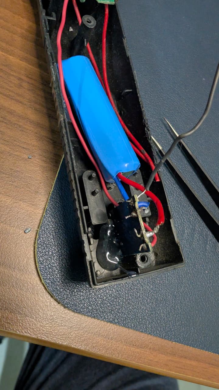 testing on breadboard